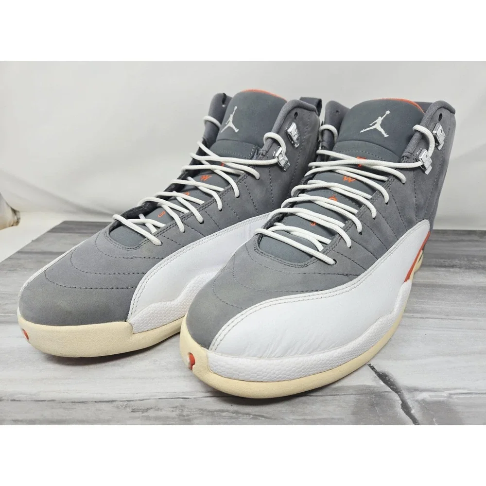Nike Air Jordan Retro‎ 12 Cool Grey 2012 Size 13 Authentic Basketball w Box